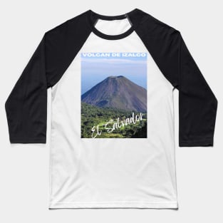 Volcán de Izalco Baseball T-Shirt